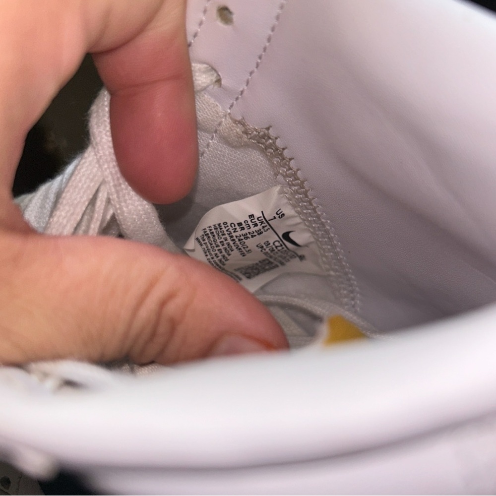 Nike White and Black High-Tops - Picture 7 of 7